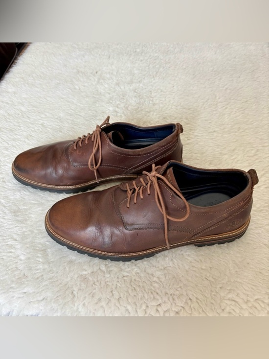 Cole Haan Brown Leather Derby Lace-Up Oxfords Casual Shoes size 10 M main image 12